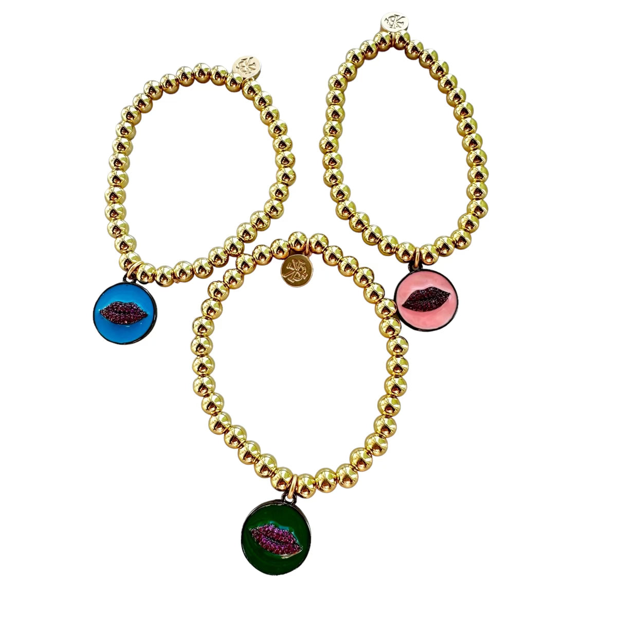 Smooch Bracelet - Emerald – Alicia DiMichele Boutique