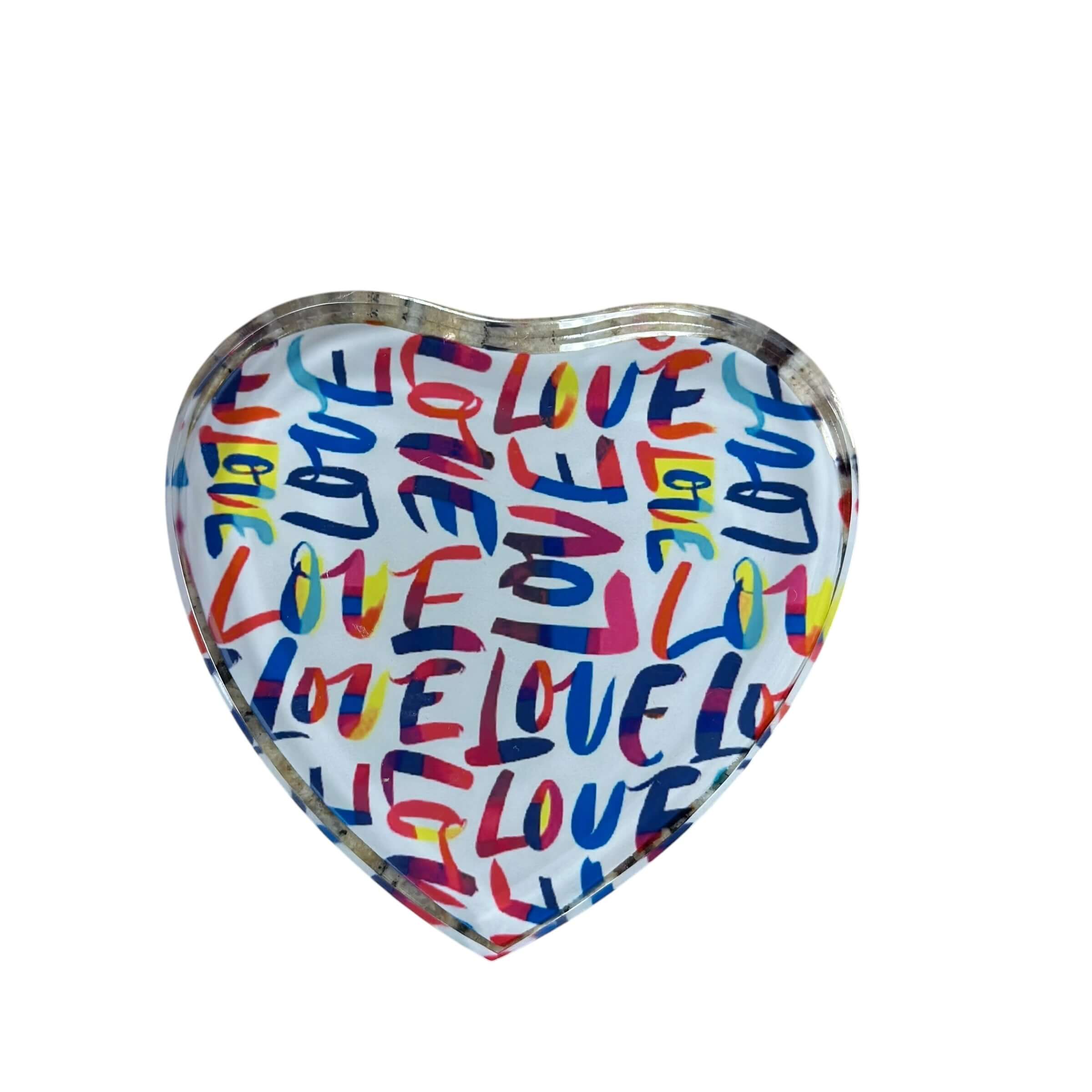 All The Love Crystal Heart Paperweight – Alicia DiMichele Boutique