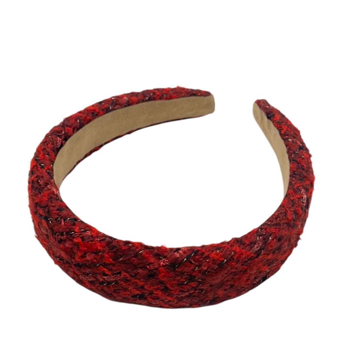 Tweed Padded Headband – Alicia DiMichele Boutique