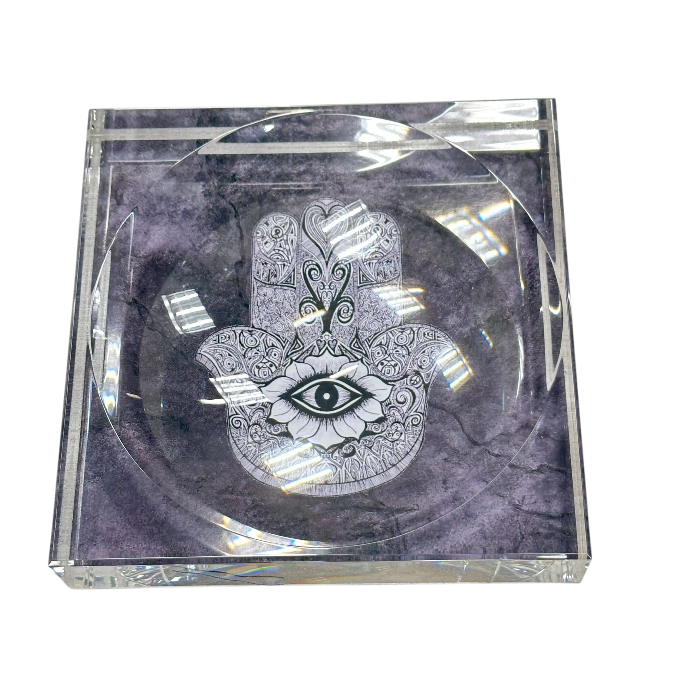 Hamsa Good Luck Acrylic Trinket Dish – Alicia DiMichele Boutique