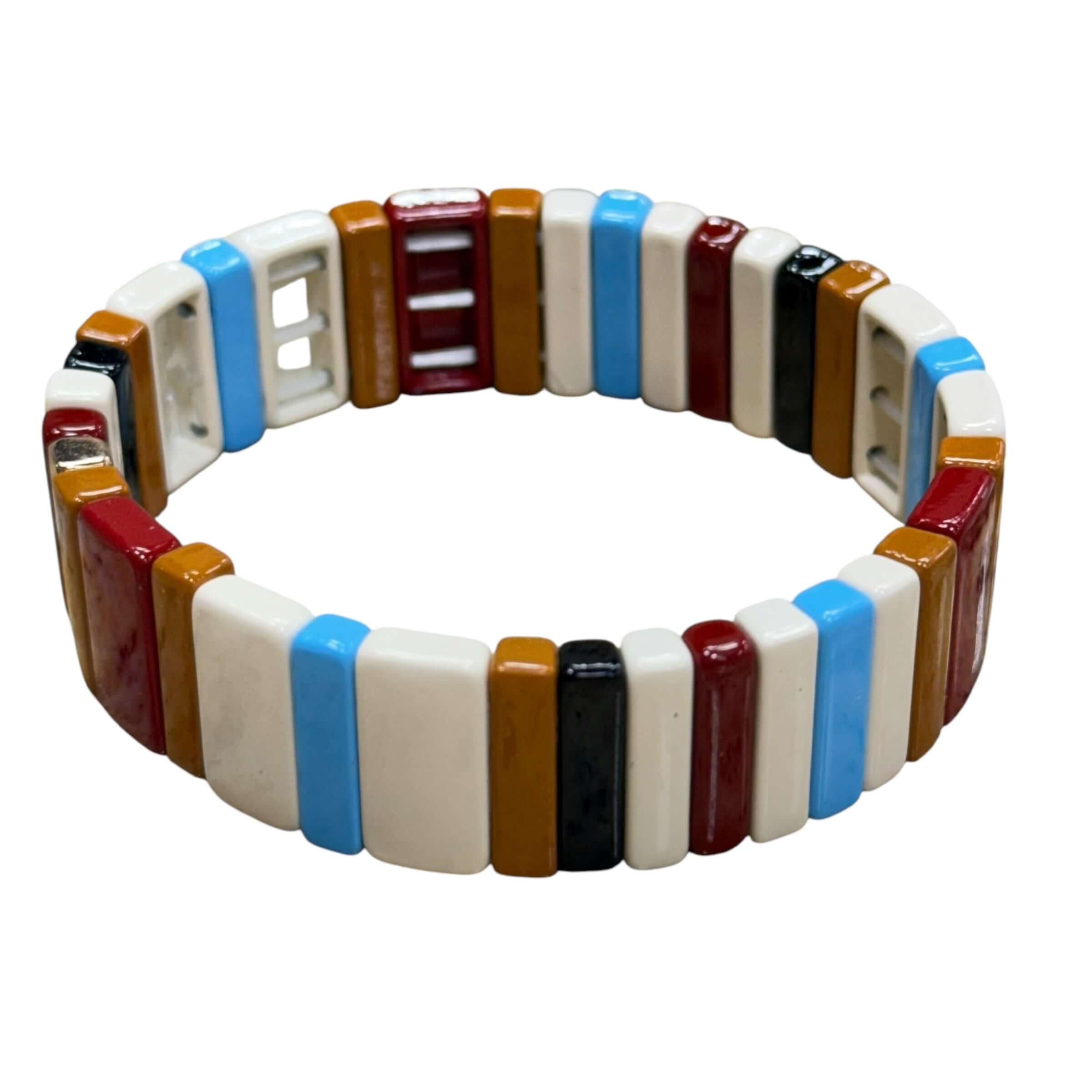 Toasted Marshmallow Tile Bracelets – Alicia DiMichele Boutique