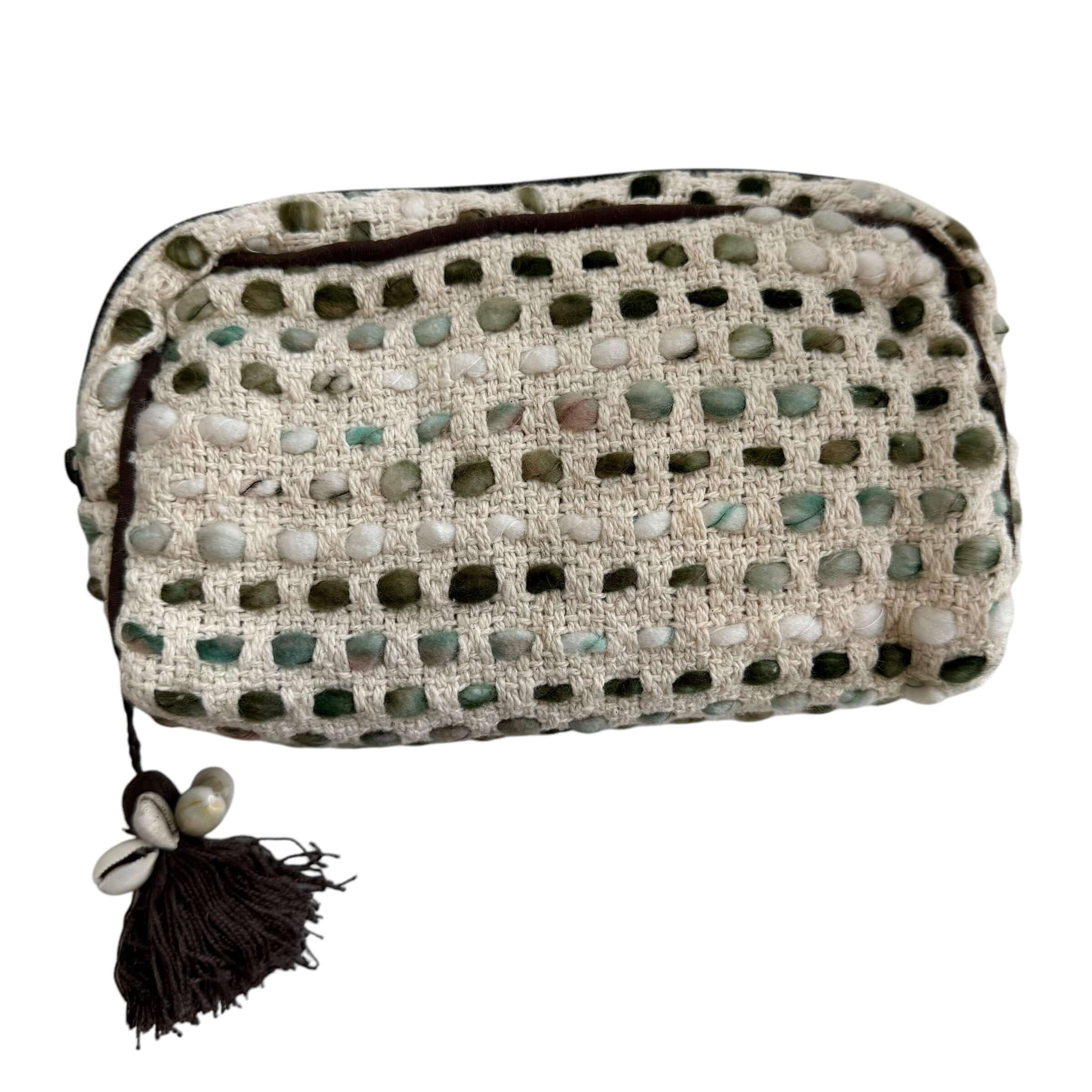 Marled Woven Pouch – Alicia DiMichele Boutique