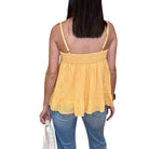 Flowy Crochet Trim Tank Top – Alicia DiMichele Boutique