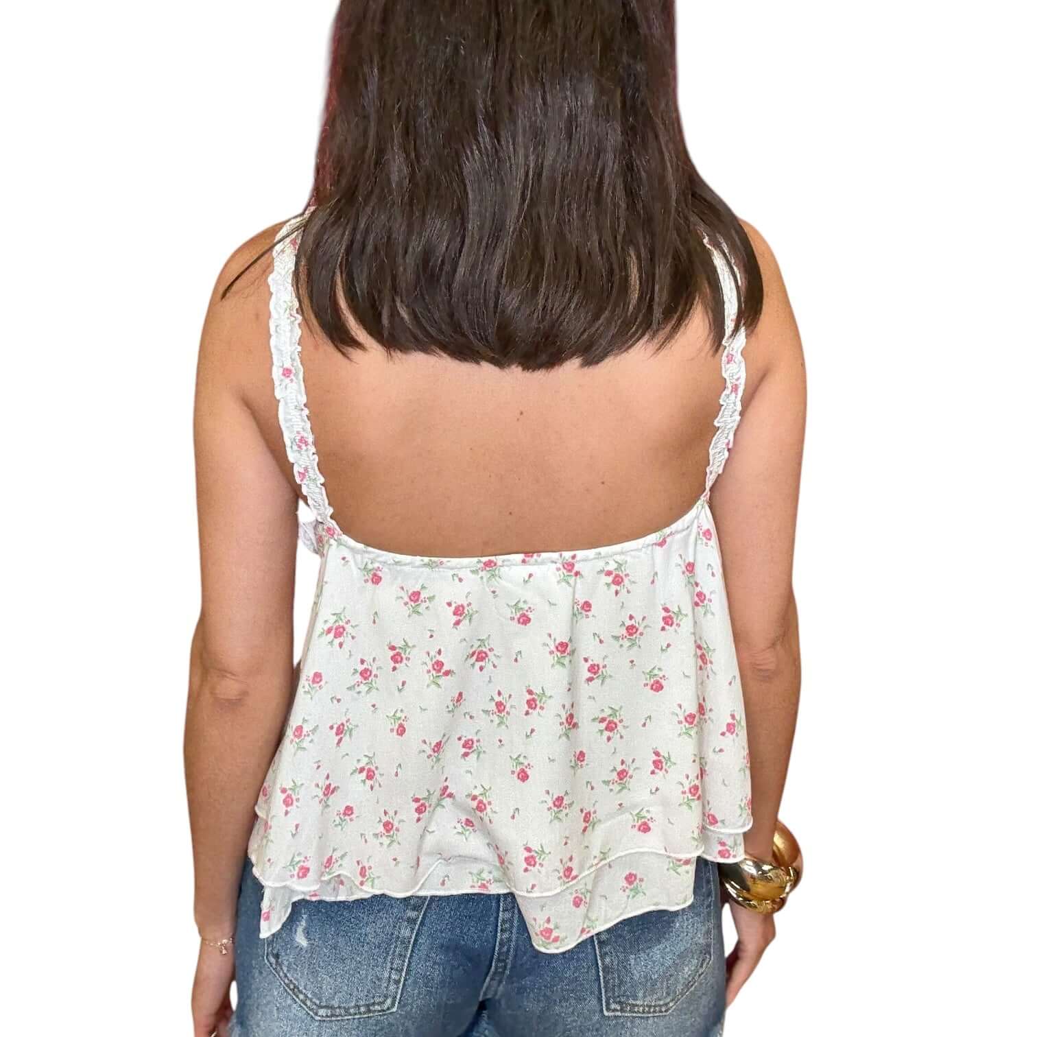 Rosie Ruffle Lace Cami – Alicia DiMichele Boutique