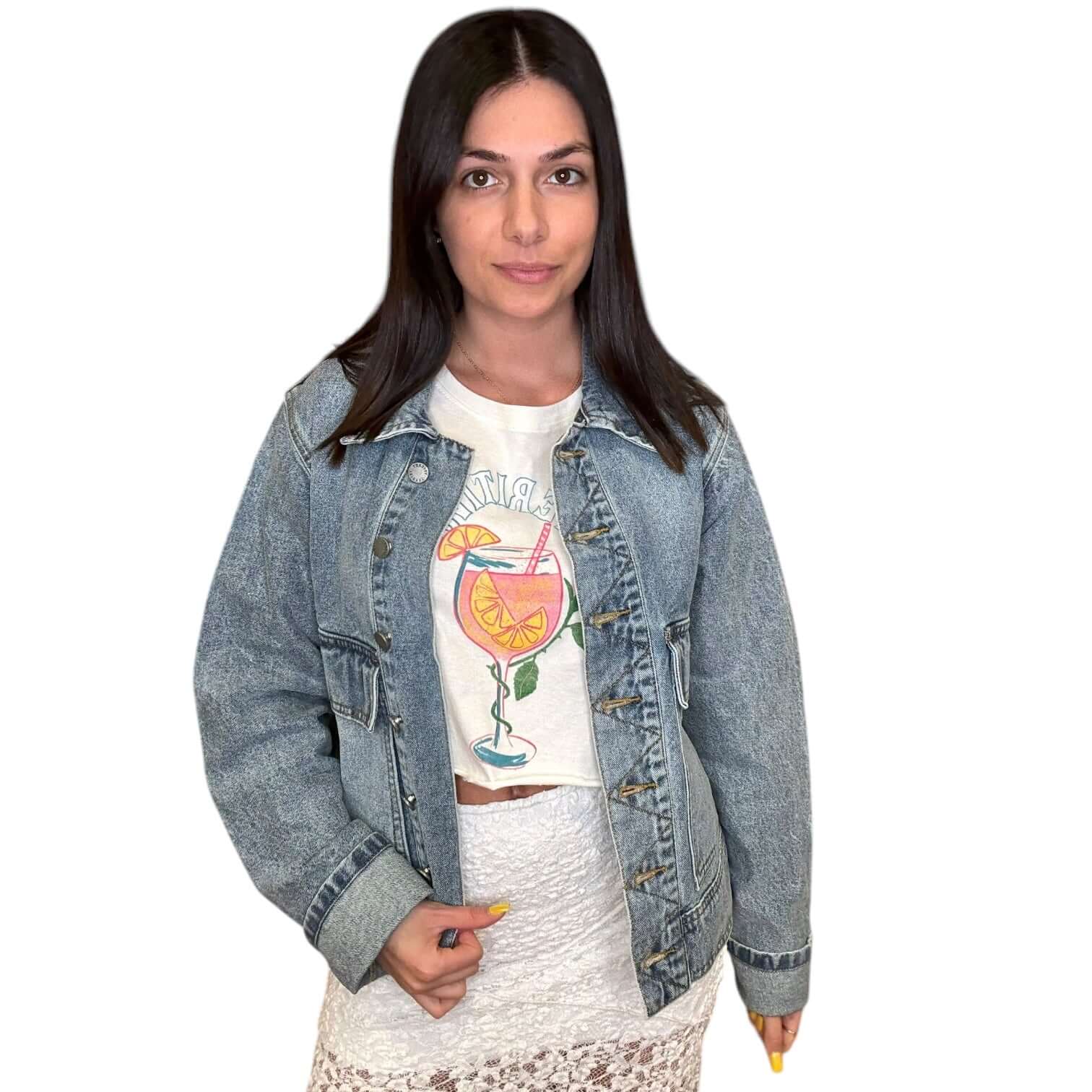 Big Pocket Denim Shacket – Alicia DiMichele Boutique