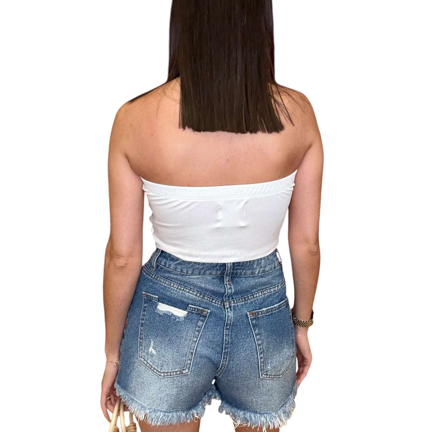 Sun Drift Tie-Front Crop Top – Alicia DiMichele Boutique
