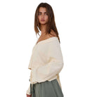 Back Tie Slouchy Crop Top – Alicia DiMichele Boutique