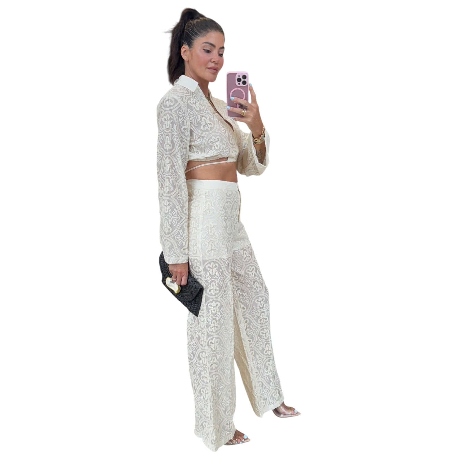 Prairie Edge Lace Pant Set – Alicia DiMichele Boutique