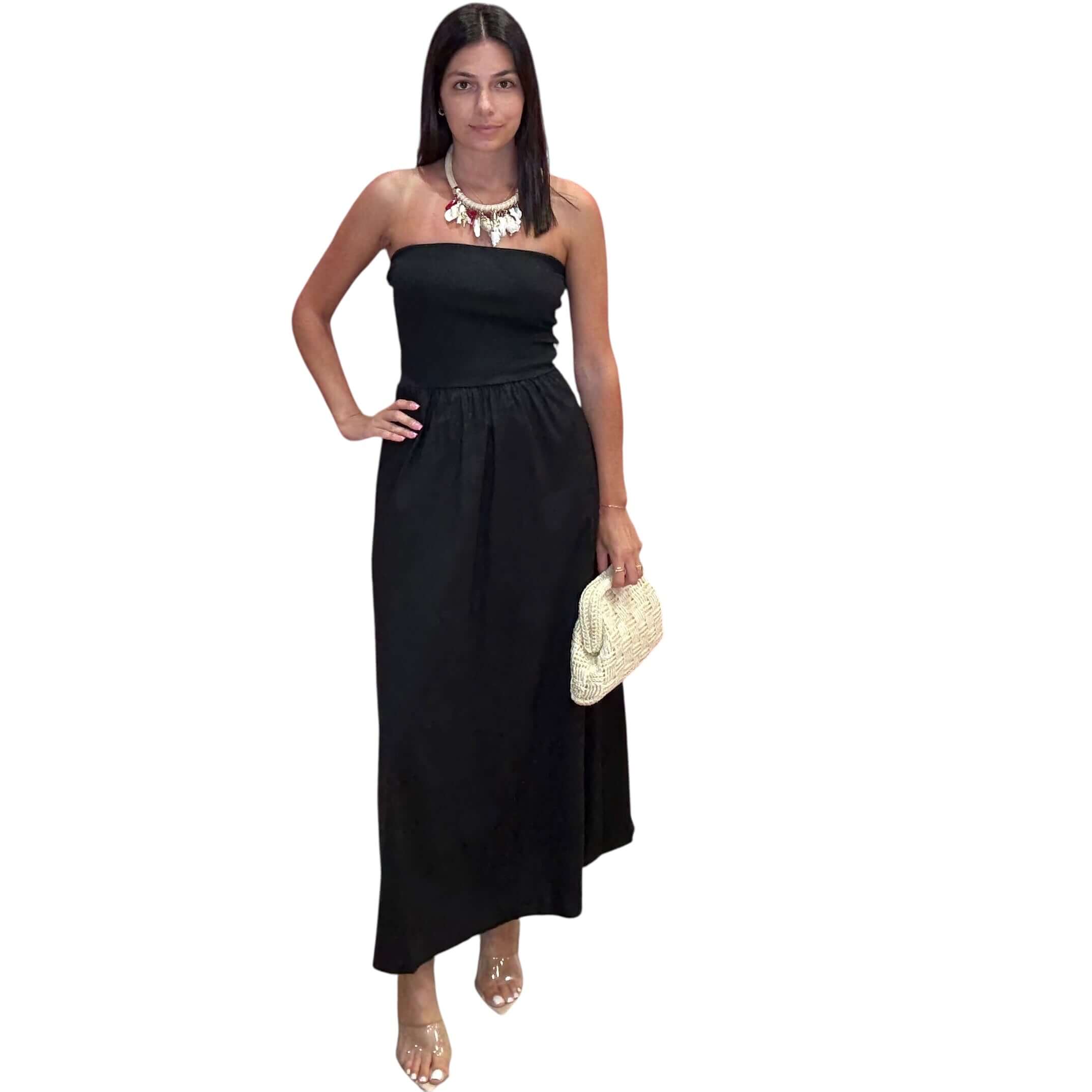 Black Tube Maxi Dress – Alicia DiMichele Boutique