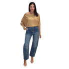 Dolman Knit Pullover – Camel – Alicia DiMichele Boutique