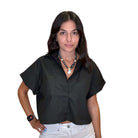 Sporty Poplin Shirt – Alicia DiMichele Boutique