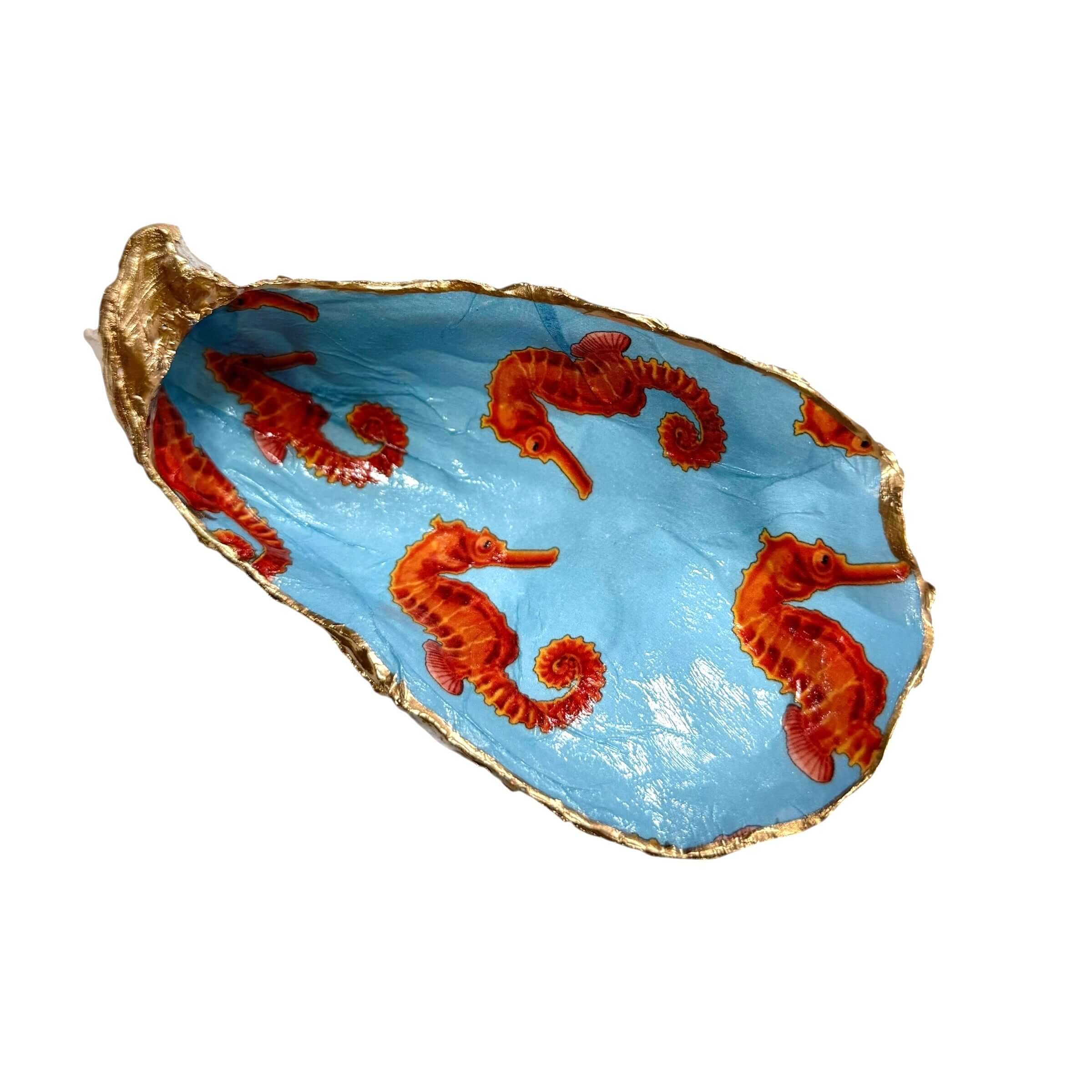 Seahorse Oyster Shell Dish – Alicia DiMichele Boutique