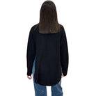 Black Chill Split Knit Sweater – Alicia DiMichele Boutique