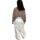 Mocha Open Back Terry Top – Alicia DiMichele Boutique