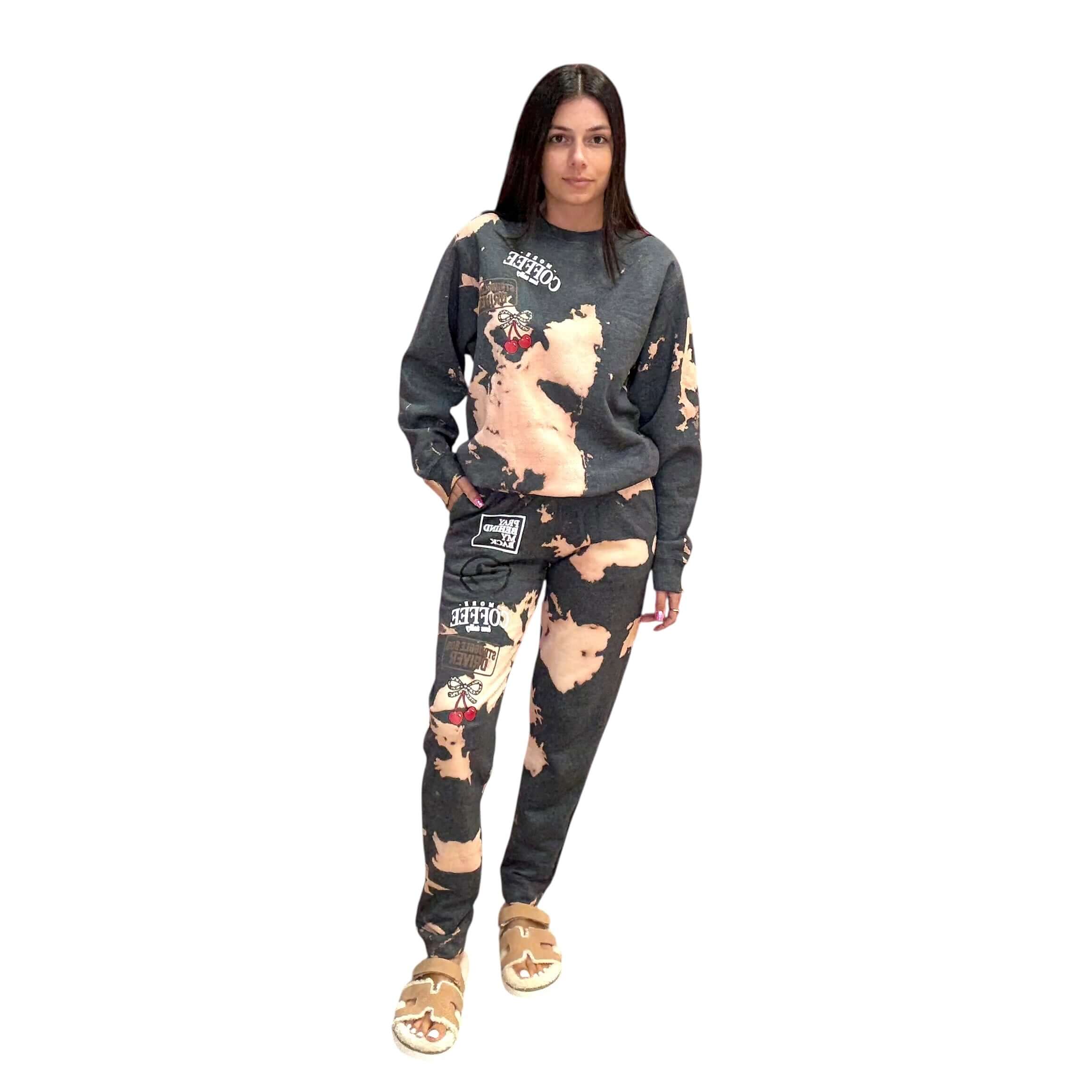 Tie Dye Struggle Bus Jogger Set – Alicia DiMichele Boutique