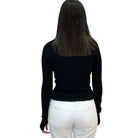 Black Half-Zip Top – Alicia DiMichele Boutique