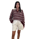 Varsity Stripe Sweater – Alicia DiMichele Boutique