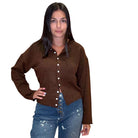 Everyday Ease Cardigan - Chocolate – Alicia DiMichele Boutique