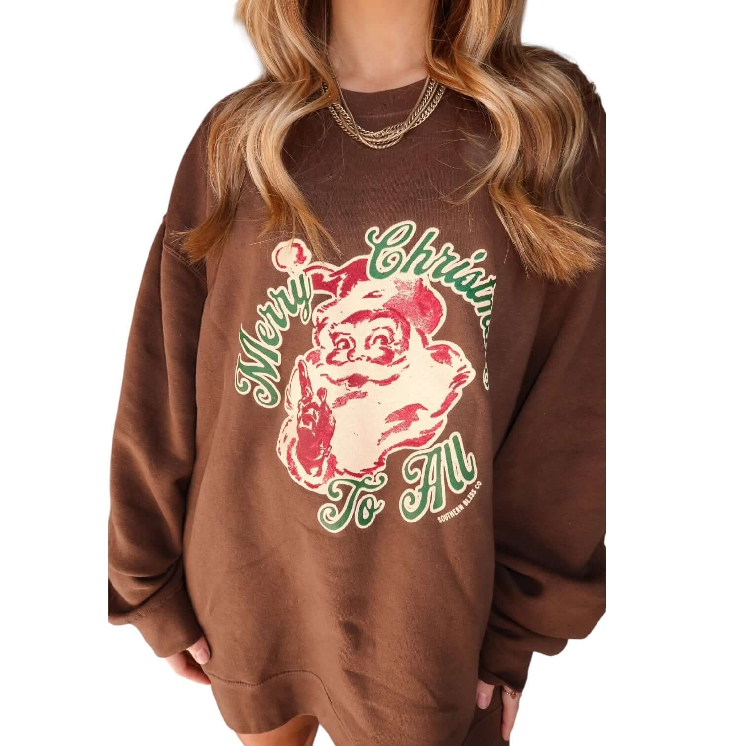 Vintage Santa Sweatshirt – Alicia DiMichele Boutique