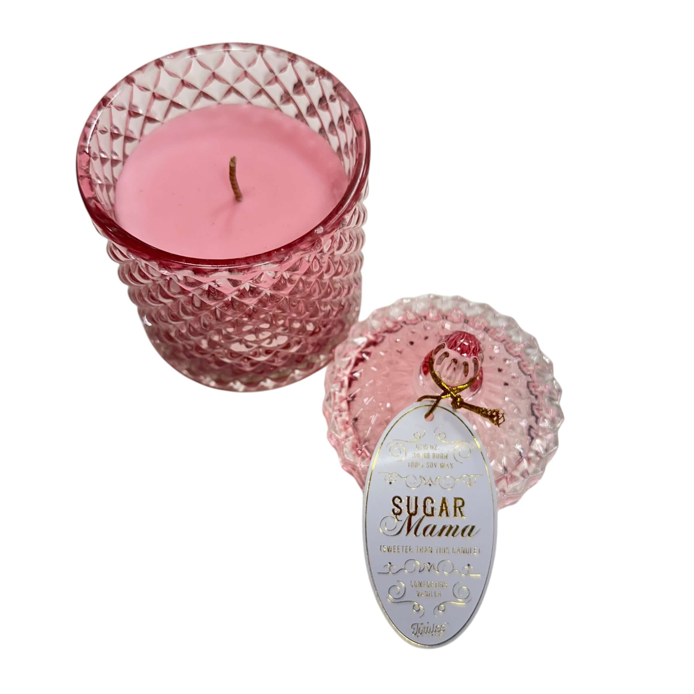 Sugar Mama Crystal Candle – Alicia DiMichele Boutique