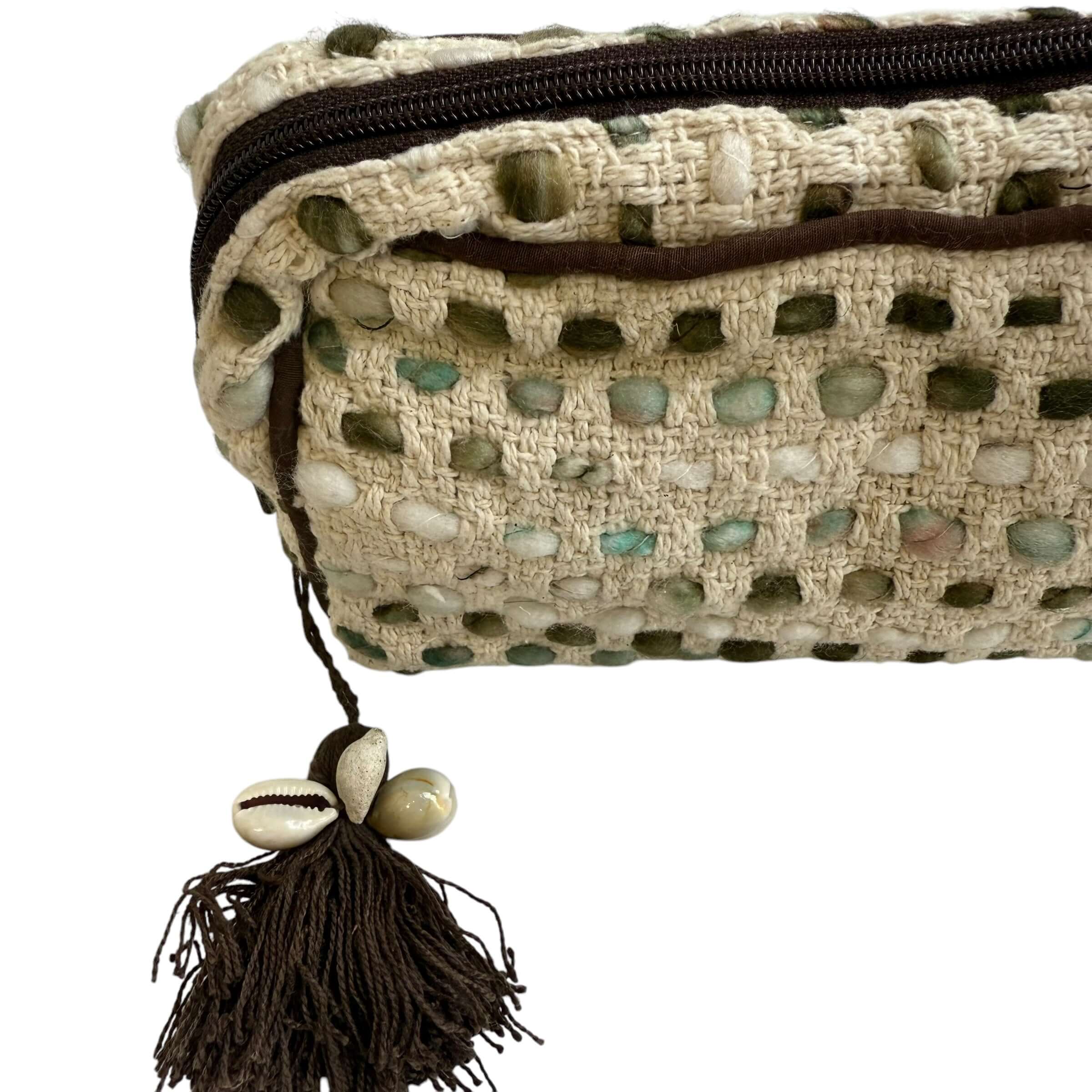 Marled Woven Pouch – Alicia DiMichele Boutique