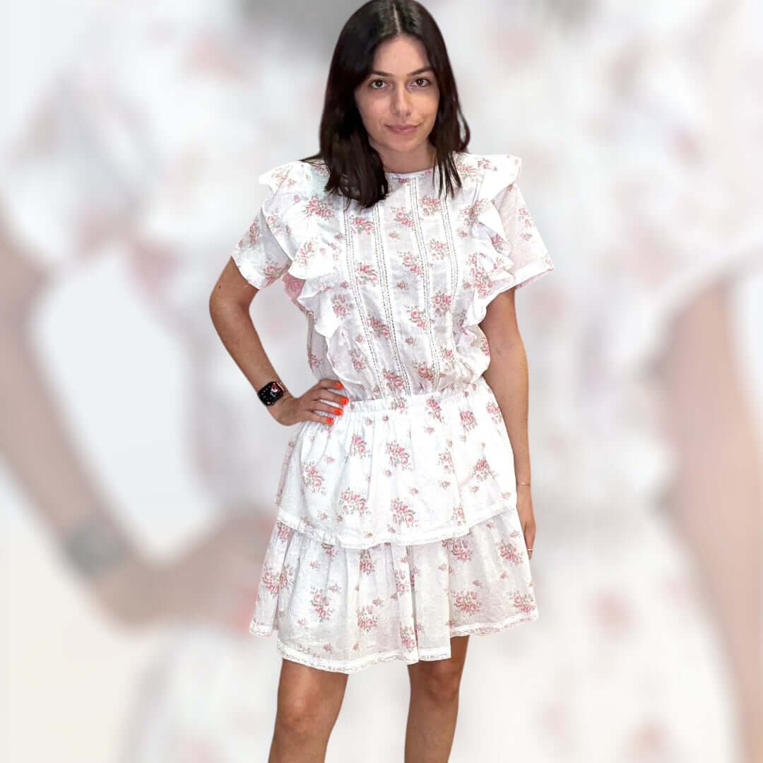 Blossom Ruffle Lace Dress – Alicia DiMichele Boutique