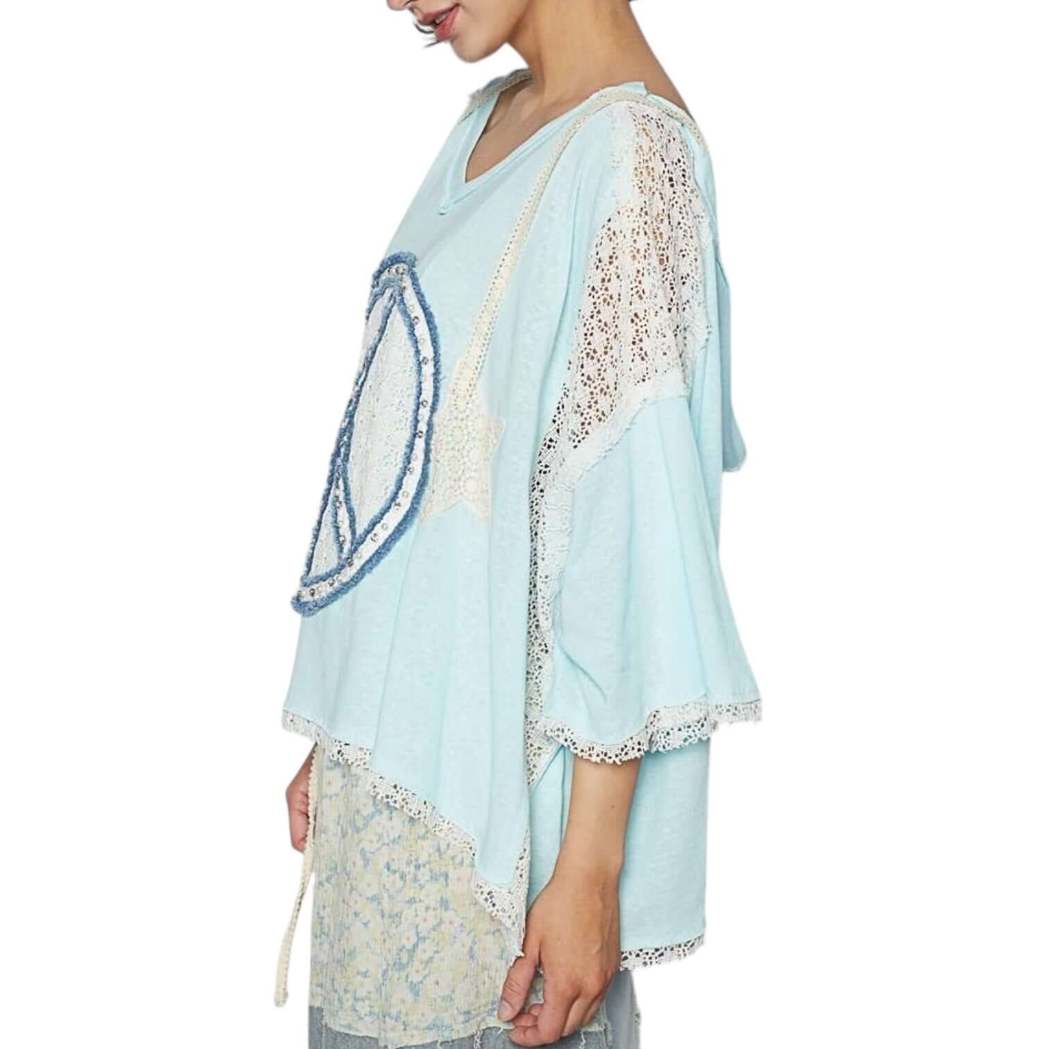 Cotton Candy Peace Crochet Top – Alicia DiMichele Boutique