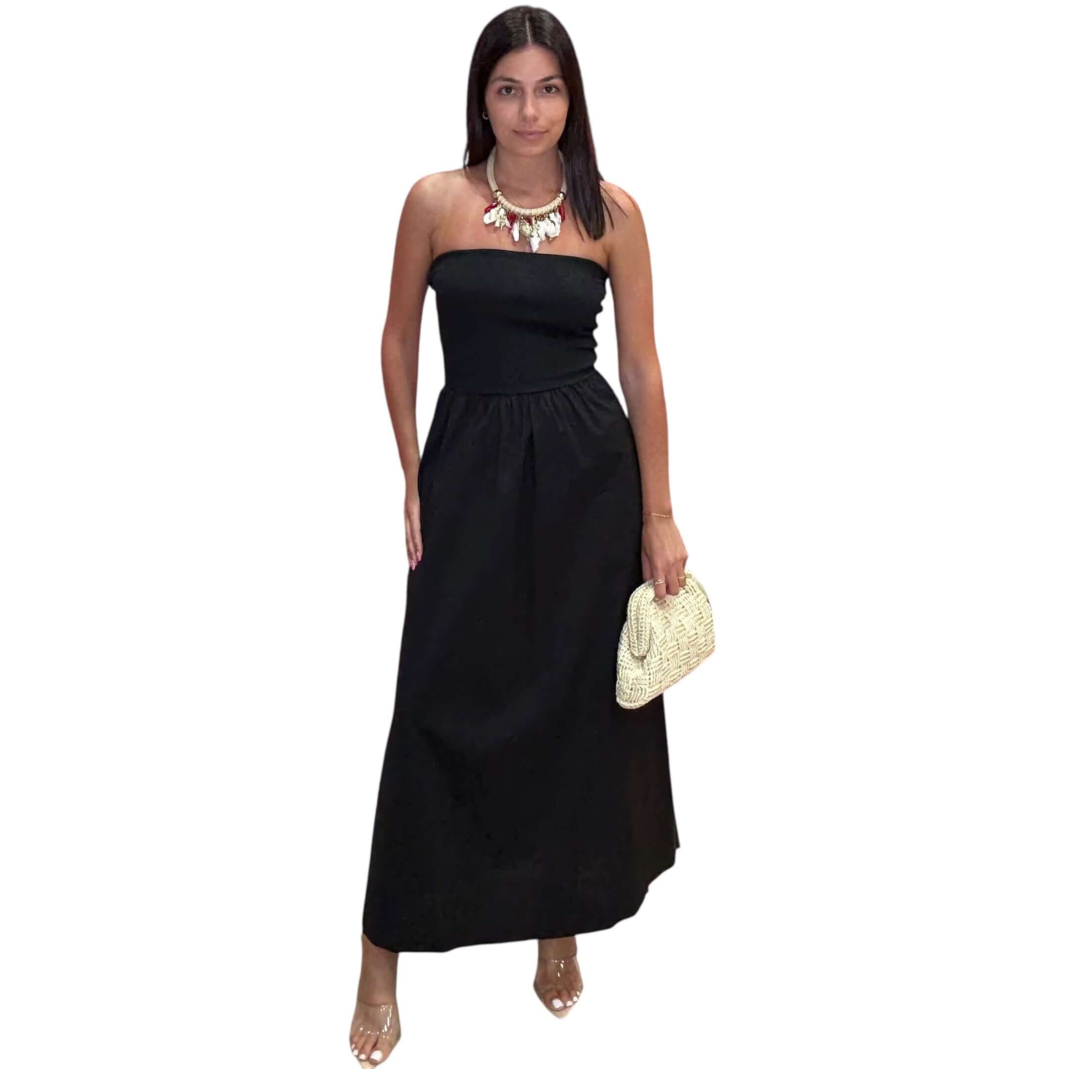 Black Tube Maxi Dress – Alicia DiMichele Boutique