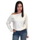 Drop Sleeve Boat Neck Top - Cream – Alicia DiMichele Boutique