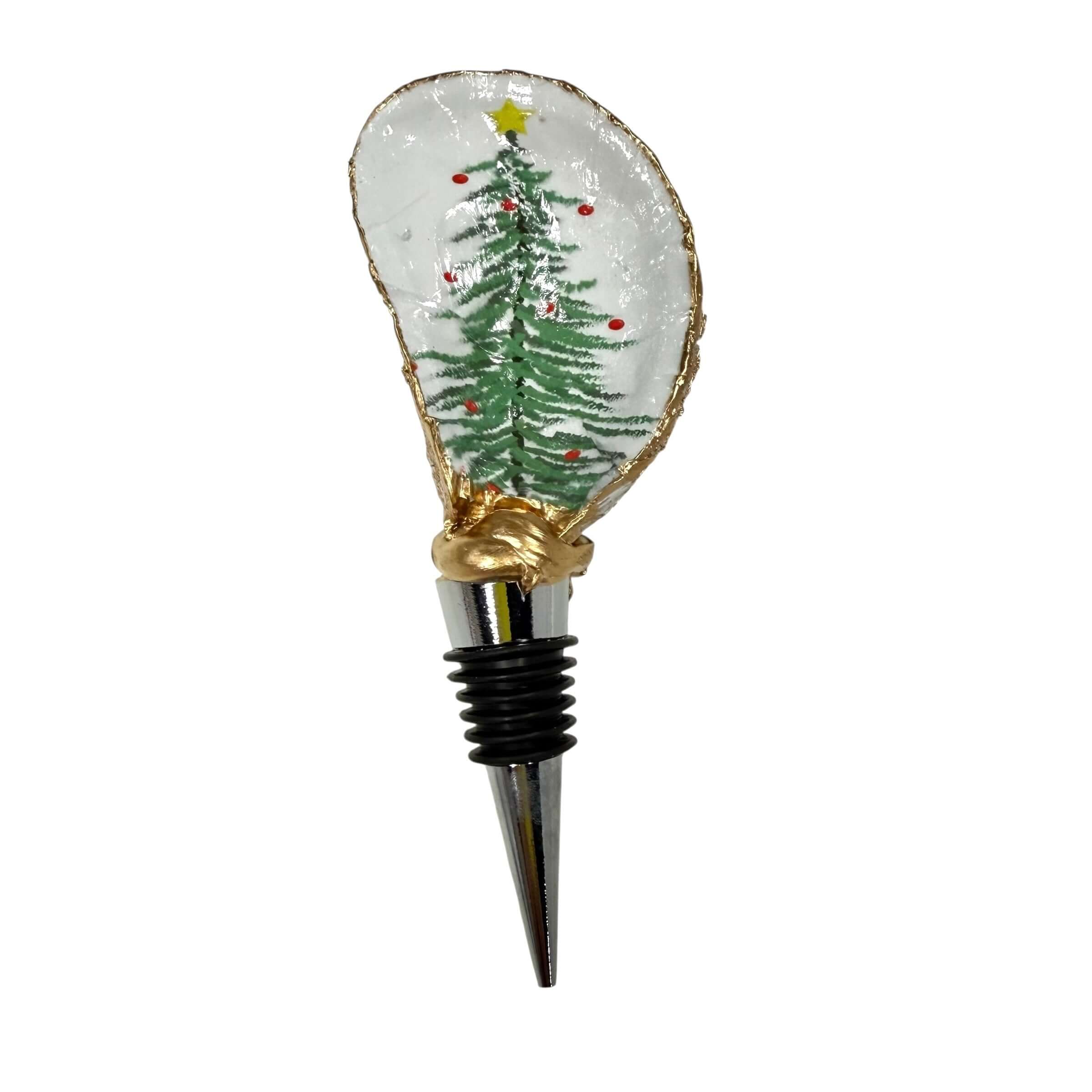 Christmas Tree Oyster Wine Stopper – Alicia DiMichele Boutique