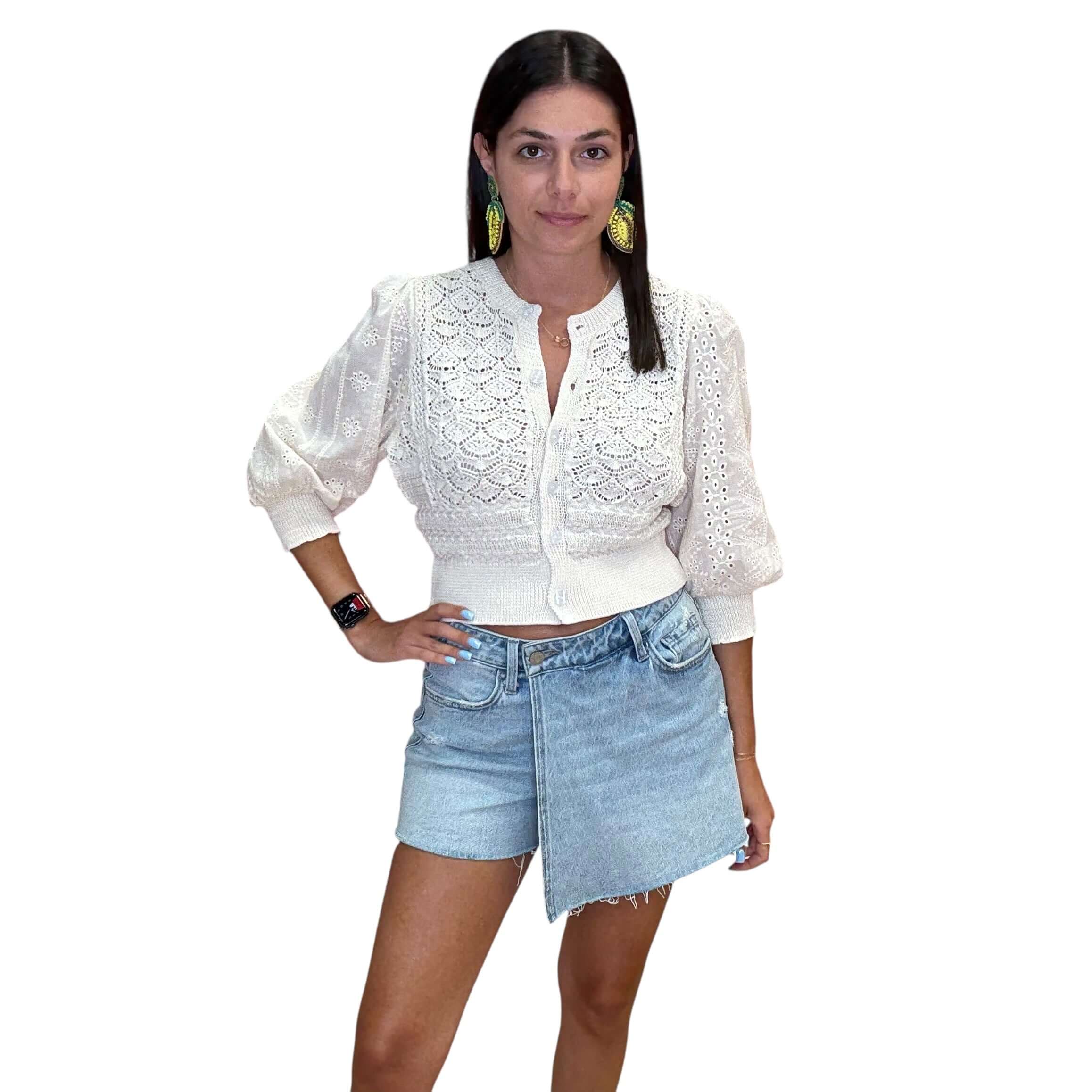 Sugar Cream Knit Cardigan – Alicia DiMichele Boutique