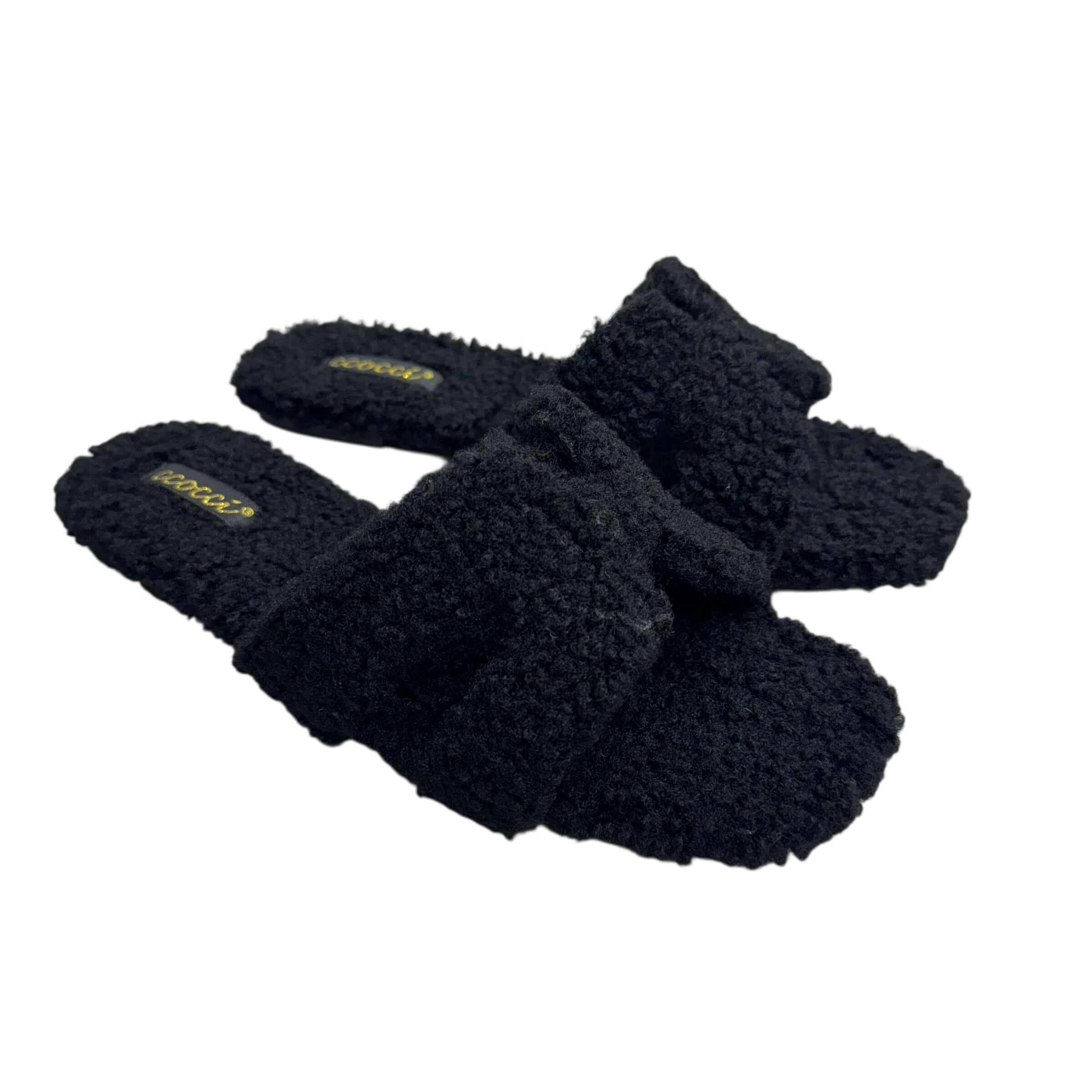 Teddy Slide Sandal - Black – Alicia DiMichele Boutique