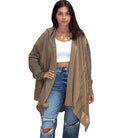 Coffee House Lace Hoodie Cardigan – Alicia DiMichele Boutique