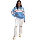 Cherry Crew Neck Sweater – Alicia DiMichele Boutique