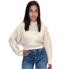 Cream Slouchy Knit Sweater – Alicia DiMichele Boutique