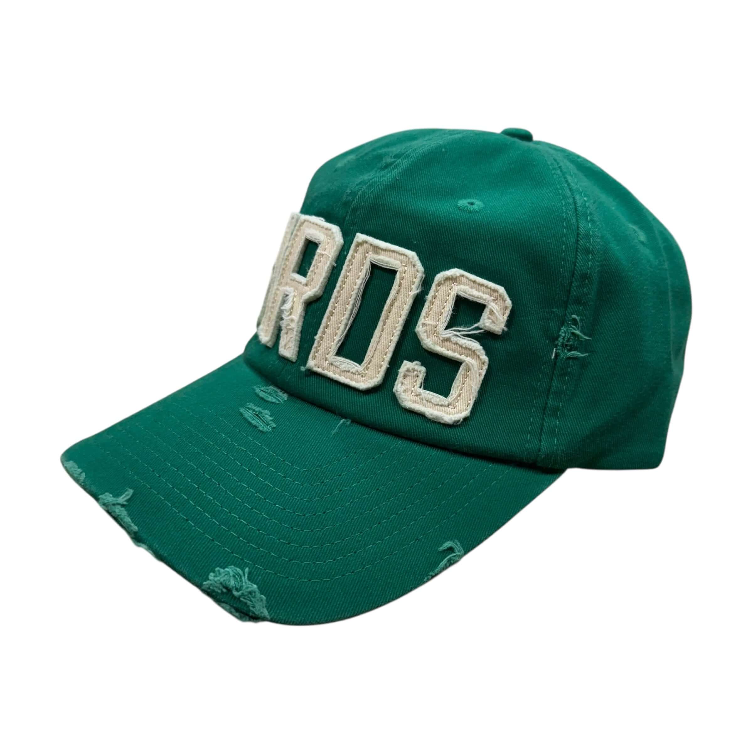 Distressed Green Baseball Cap – Philly Football Hat – Alicia DiMichele Boutique