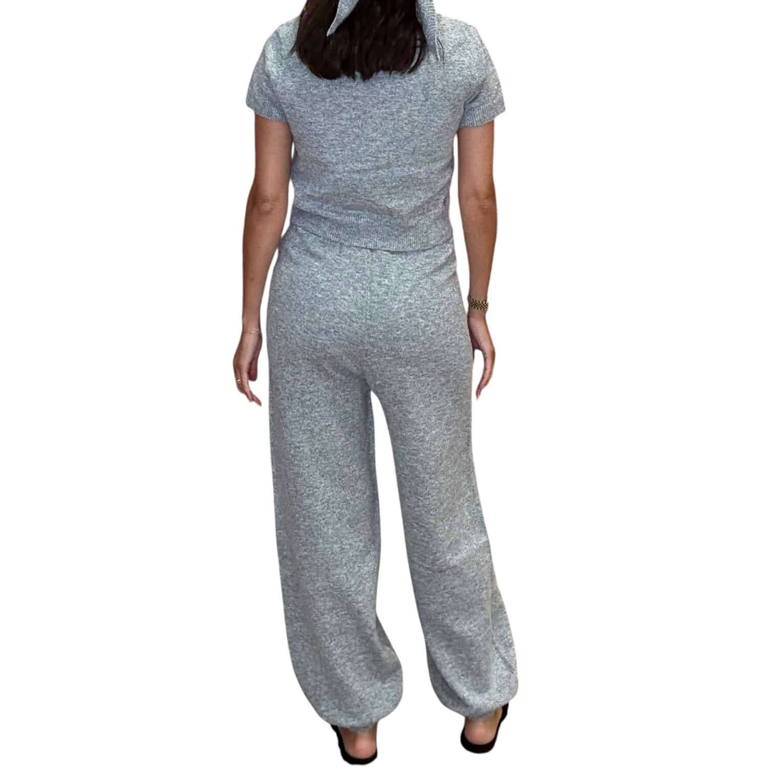 Cozy Knit Sweater Pant Set - Grey – Alicia DiMichele Boutique