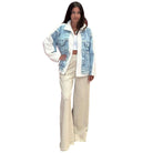 Sherpa Edge Denim Jacket – Alicia DiMichele Boutique