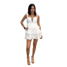 Ivory Eyelet Mini Dress – Alicia DiMichele Boutique