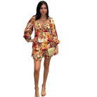 Sweetheart Long Sleeve Tiered Mini Dress – Alicia DiMichele Boutique