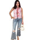 Rosie Toile Ribbon Top – Alicia DiMichele Boutique