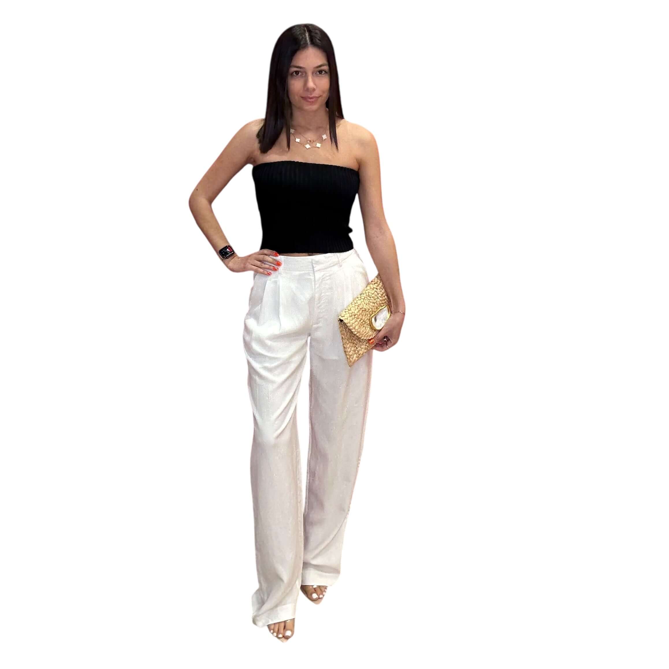 Shoreline Stretch Ribbed Tube Top - Black – Alicia DiMichele Boutique