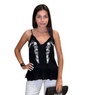 Petal Daze Embroidered Tank – Alicia DiMichele Boutique