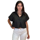 Sporty Poplin Shirt – Alicia DiMichele Boutique