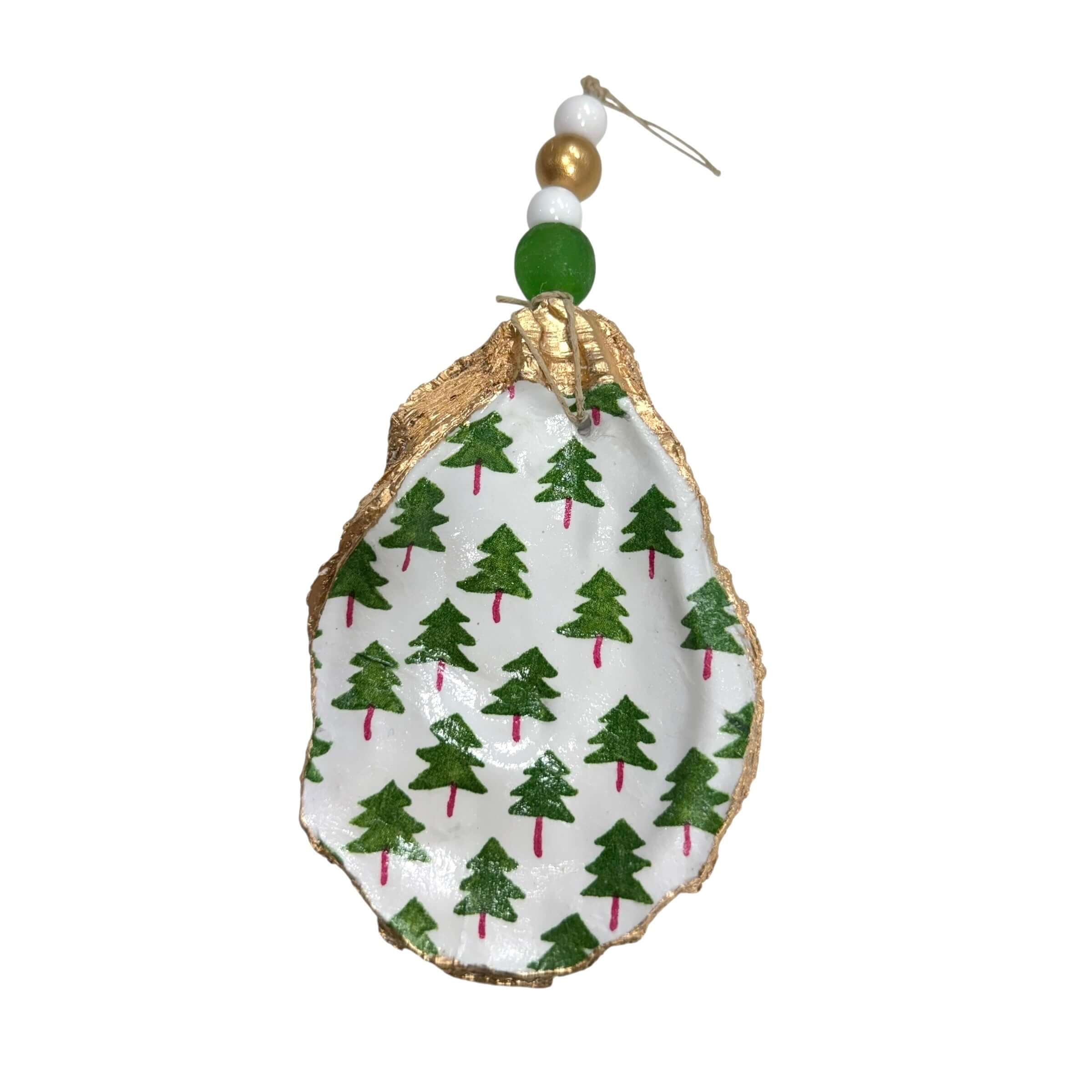 Small Christmas Tree Oyster Ornament – Alicia DiMichele Boutique
