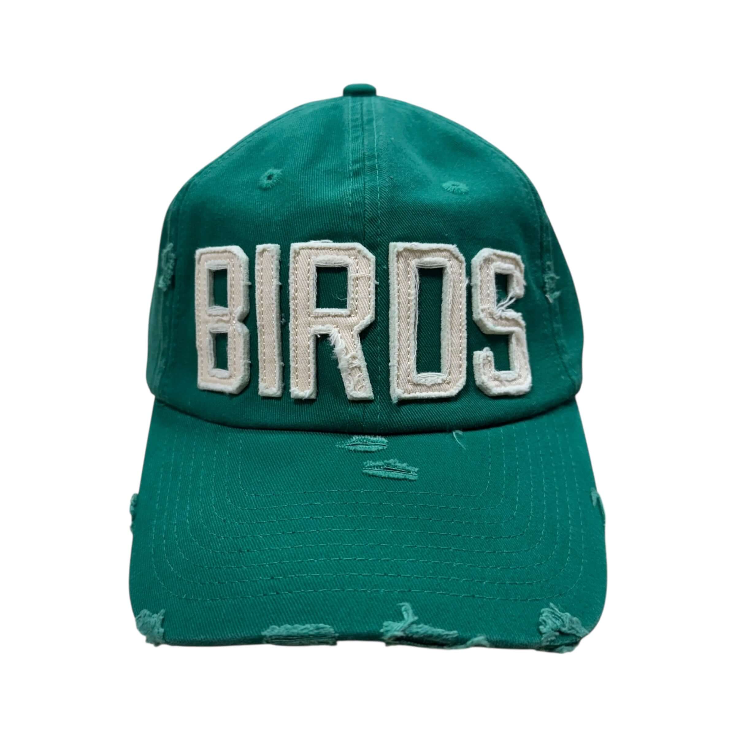 Distressed Green Baseball Cap – Philly Football Hat – Alicia DiMichele Boutique