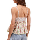 Peach Petals Peplum Top – Alicia DiMichele Boutique