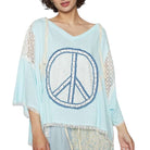 Cotton Candy Peace Crochet Top – Alicia DiMichele Boutique