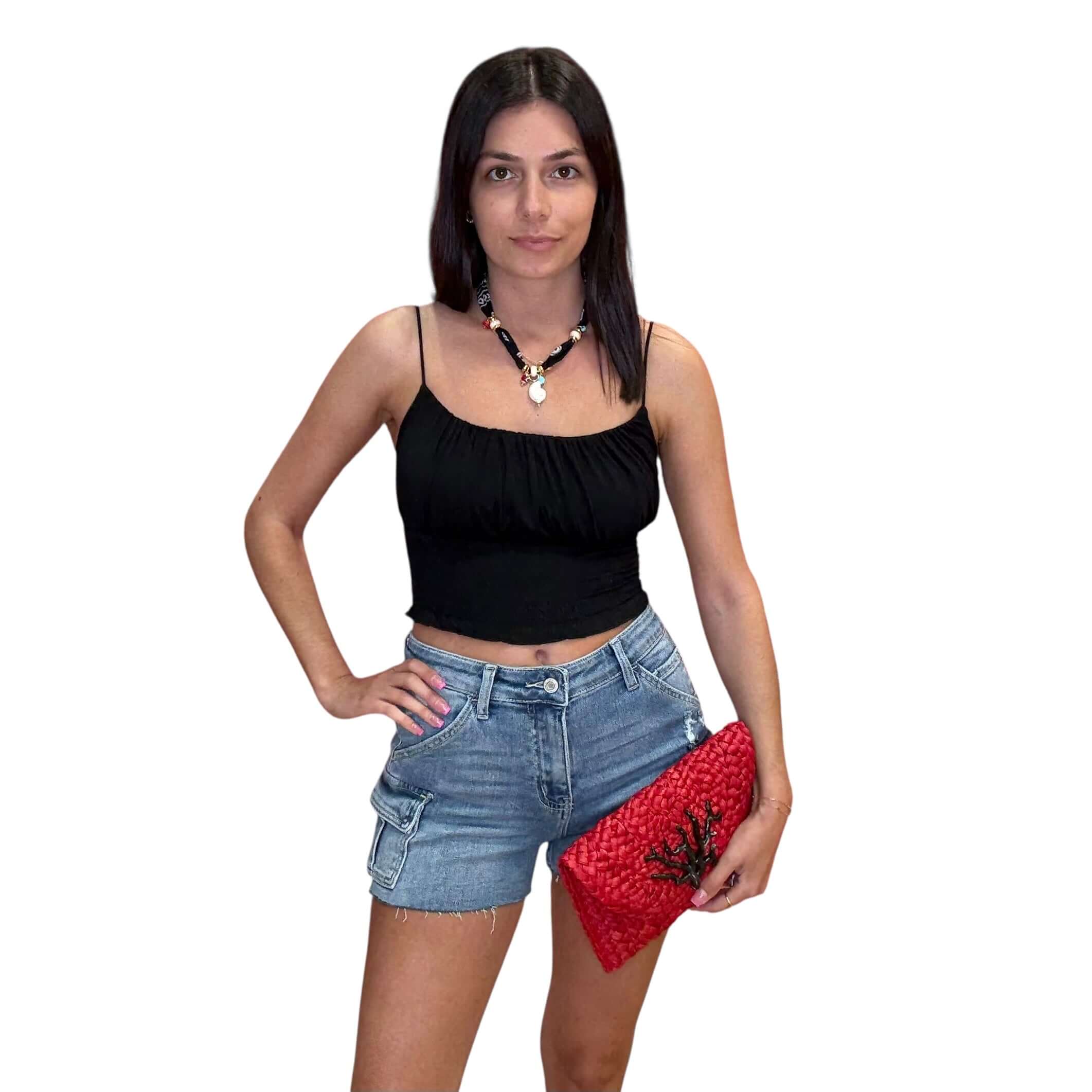 Nightshade Black Smocked Top – Alicia DiMichele Boutique