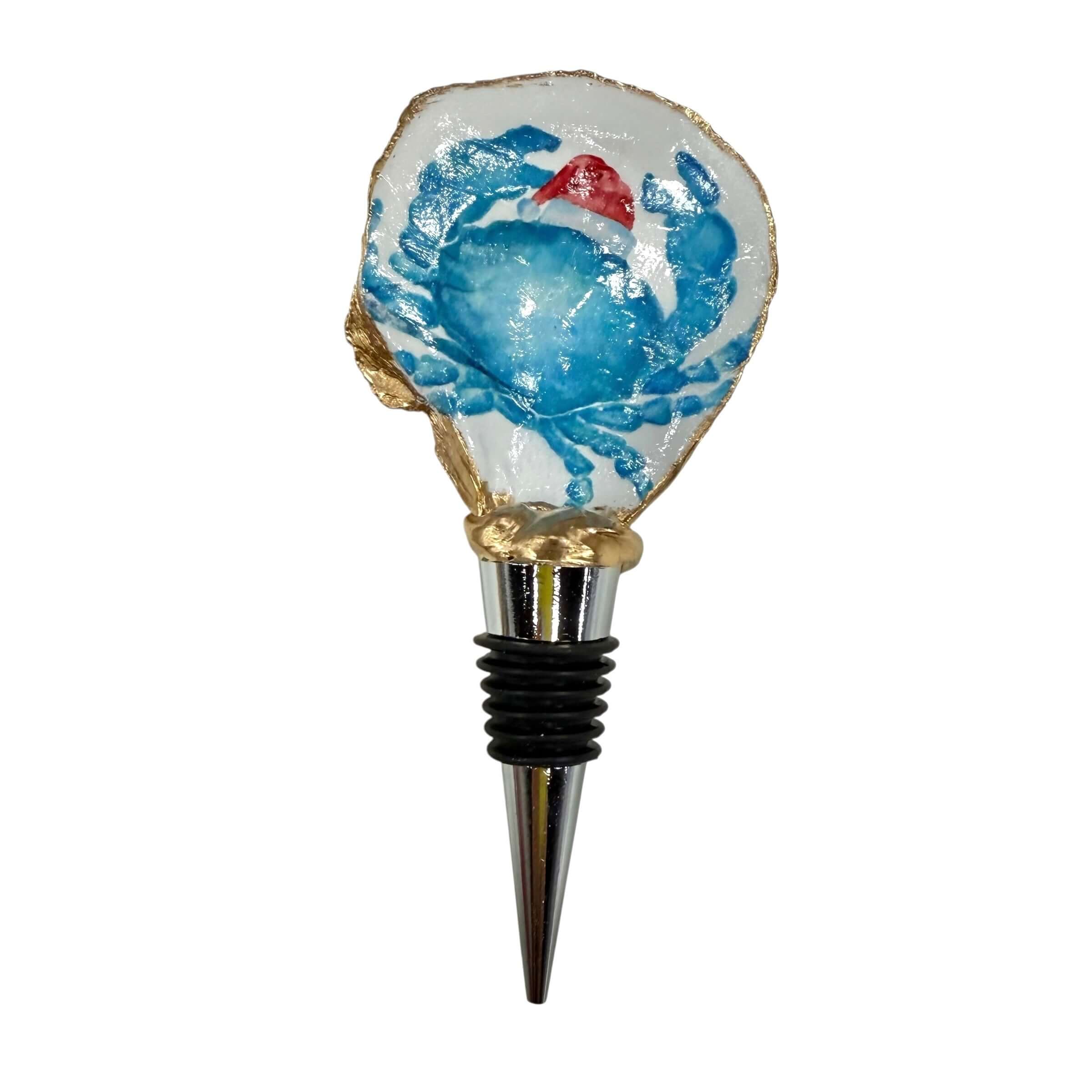 Santa Crab Oyster Wine Stopper – Alicia DiMichele Boutique